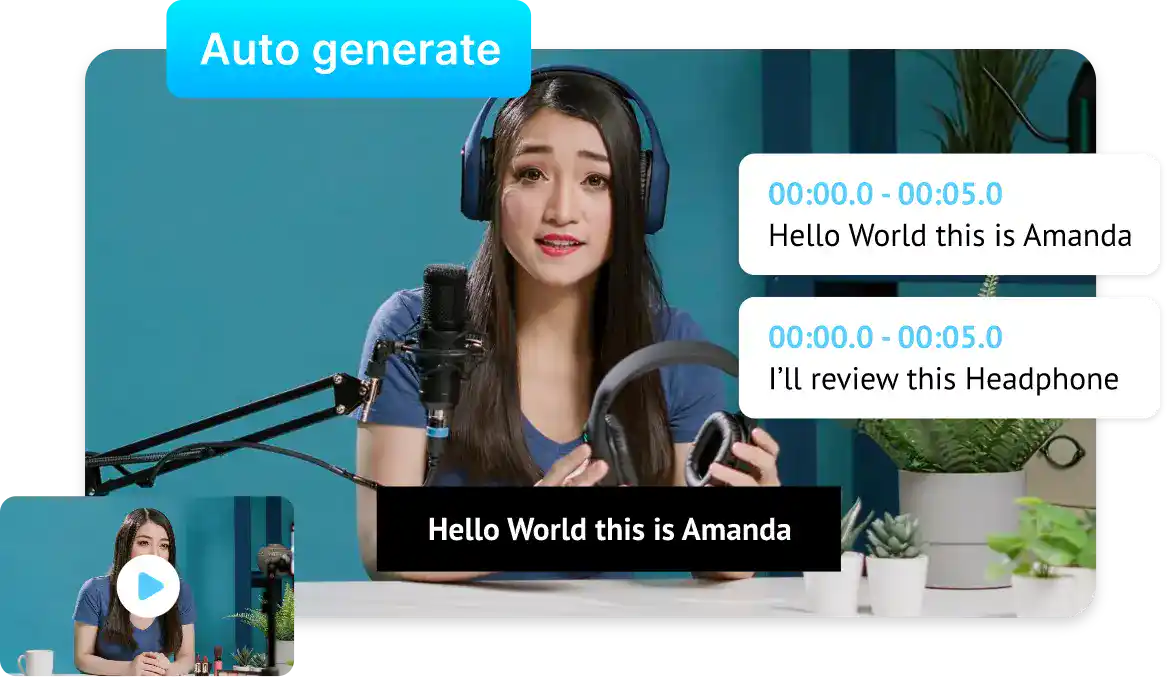 Automatically Add Subtitles