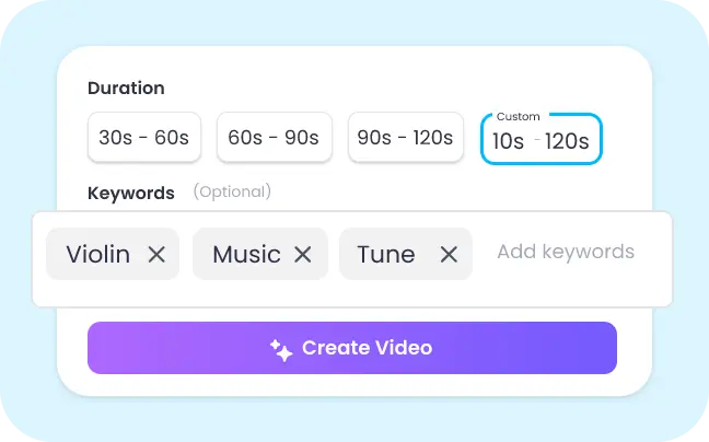 Repurpose long video with AI